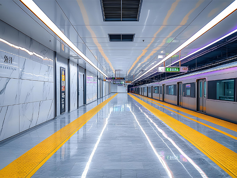 Atténuation des fuites d'eau dans les tunnels du métro - Application du matériau de jointoiement en polyuréthane